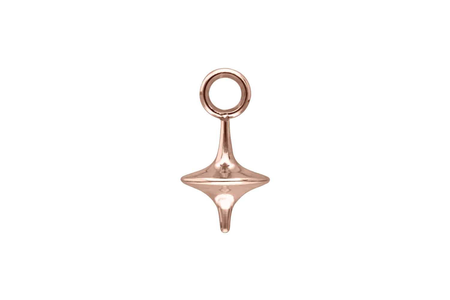 Chirurgenstahl Anhänger für Clicker KREISEL von Piercingline
